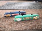 Tram, modeltrein Ho 2 stuks met metalen wielen, Hobby en Vrije tijd, Modelauto's | 1:87, Ophalen of Verzenden, Zo goed als nieuw