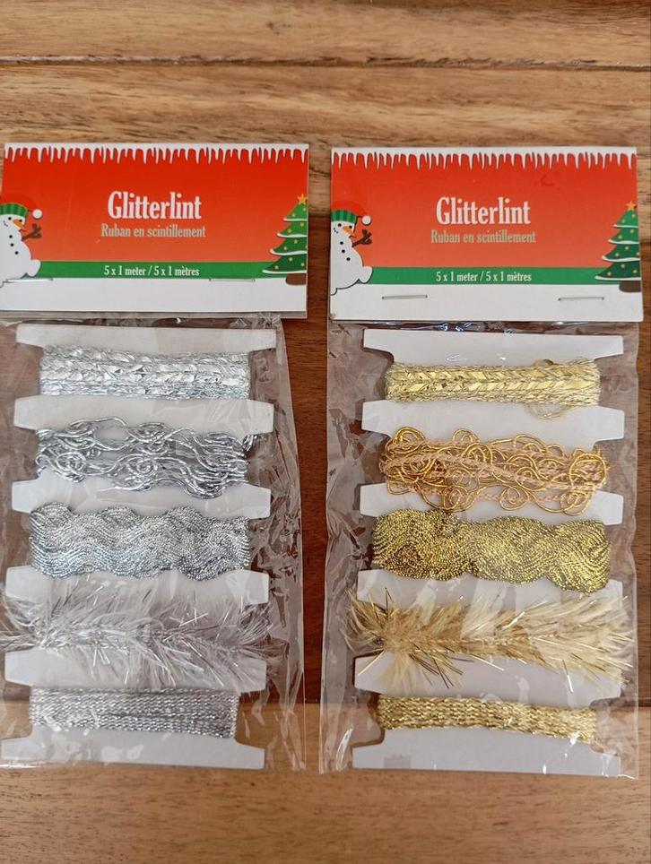 Glitterlint Goud & Zilver, Hobby en Vrije tijd, Kaarten | Zelf maken, Nieuw, Overige typen, Overige thema's, Ophalen of Verzenden