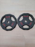 Taurus 2x5 kg 30 mm halterschijven - gietijzer, Ophalen, Gebruikt