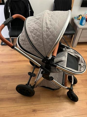 Kinderwagen  3-in-1 Kinderwagen Grijs beschikbaar voor biedingen
