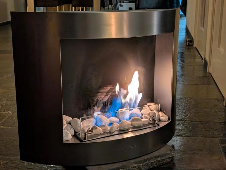 Bio ethanol haard - gelhaard, Huis en Inrichting, Haarden, Gebruikt, Gelhaard, Ophalen