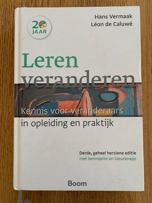 Léon de Caluwé - Leren veranderen, Boeken, Wetenschap, Zo goed als nieuw, Ophalen