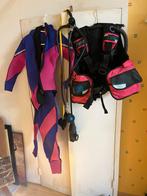 Complete Dames Duikuitrusting XS, Watersport en Boten, Ophalen of Verzenden, Gebruikt, Duikpak