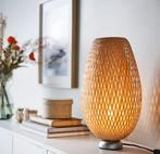 Mooie bamboe tafellamp, Huis en Inrichting, Lampen | Tafellampen, Ophalen, Zo goed als nieuw, Overige materialen, Modern