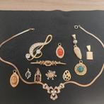 Nr 33. 12 sieraden., Ophalen of Verzenden, Zo goed als nieuw, Overige kleuren, Overige materialen