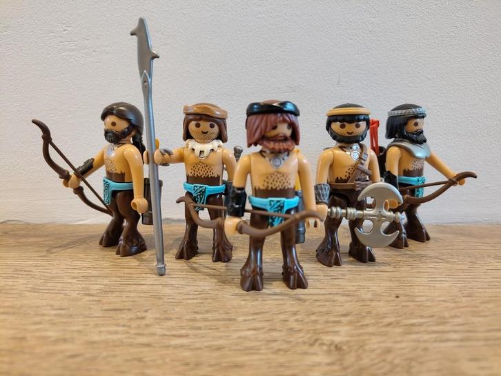 Playmobil poppetjes ridders satyr (custom), Kinderen en Baby's, Speelgoed | Playmobil, Ophalen of Verzenden