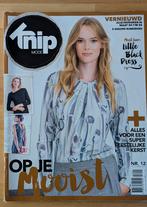 Knip mode nr 12 december 2015 relax, little black dress, Ophalen of Verzenden, Gebruikt, Vrouw, Knipmode