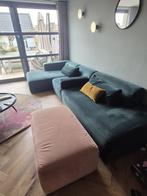Groene Hoekbank Loungebank 4x6 Sofa, Huis en Inrichting, Ophalen, Hoekbank, 300 cm of meer, Zo goed als nieuw
