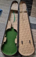Antieke houten 4/4 vioolkoffer., Muziek en Instrumenten, Ophalen of Verzenden, Gebruikt, Viool of Altviool
