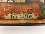 A6688. B D'arte F. COnz The Cook, dik paneel, olieverf, Antiek en Kunst, Ophalen of Verzenden