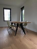 Vitra EM Table Jean Prouvé Massief Eiken, Huis en Inrichting, Ophalen, 200 cm of meer, 50 tot 100 cm, Zo goed als nieuw