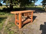 Timmermanswerkbank of badkamer meubel of sidetable 2 lades, Ophalen