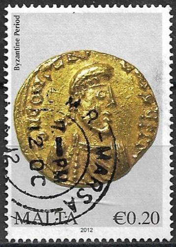 Malta 2012 mi.1696 GOUDEN MUNT BYZANTIJNSE PERIODE € 0,20