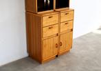 vintage wandmeubel | wandkast | jaren 60 | Zweden, Gebruikt, Glas, Timbeije@hotmail.com, Ophalen of Verzenden