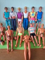 Barbie 8 Ken Doll 80s Mattel met extra onderdelen kopjes etc, Ophalen of Verzenden, Gebruikt, Barbie