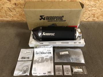 Akrapovic uitlaat KTM 1090 Adventure 1290 Super Adventure beschikbaar voor biedingen