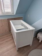 TWF Ledikant Marbella 60 x 120. Wit gelakt MDF. Verstelbaar., Ophalen, Zo goed als nieuw, Ledikant