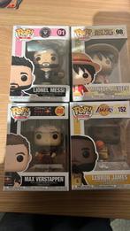 Funko Pops - Messi, Lebron, Luffy, Verstappen, Ophalen of Verzenden, Zo goed als nieuw