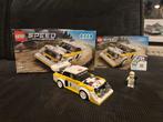 Lego 76897 Audi Sport Quattro S1 Compleet, Kinderen en Baby's, Speelgoed | Duplo en Lego, Ophalen of Verzenden, Zo goed als nieuw
