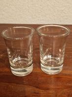 Set van 2 kleine glaasjes, Verzamelen, Glas en Borrelglaasjes, Ophalen of Verzenden, Zo goed als nieuw, Borrel- of Shotglas