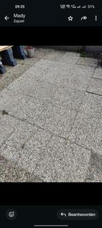 Grindtegels gratis ophalen, Tuin en Terras, Tegels en Klinkers, Ophalen, Gebruikt, 10 m² of meer, Beton