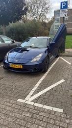 Toyota Celica 1.8 16V Vvti 2000 Blauw lambo deuren met apk, Auto's, Voorwielaandrijving, 1794 cc, Zwart, 49 €/maand
