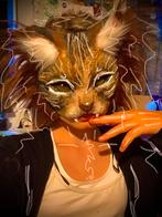 Hyperrealistic felted “therian” cat mask HQ, Ophalen of Verzenden, Nieuw