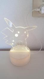 Pokemon Pikachu led lamp, Ophalen, Zo goed als nieuw, Minder dan 50 cm
