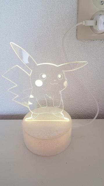 Pokemon Pikachu led lamp beschikbaar voor biedingen