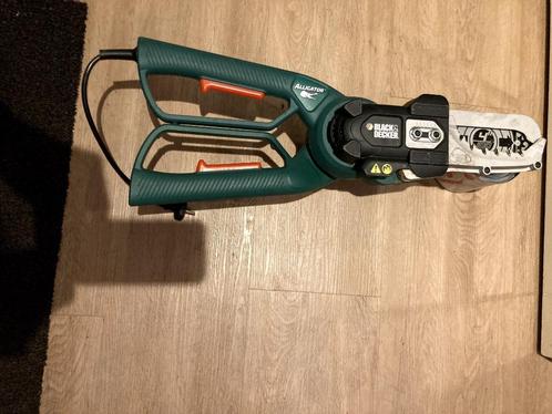 Elektrische takken snoeizaag Black en Decker, Doe-het-zelf en Verbouw, Gereedschap | Zaagmachines, Zo goed als nieuw, Kettingzaag