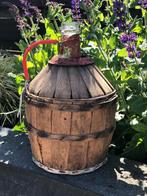 Brocante gistingsfles uit Frankrijk, Ophalen