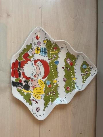 Blond Amsterdam kerstschaal klein chipje af beschikbaar voor biedingen
