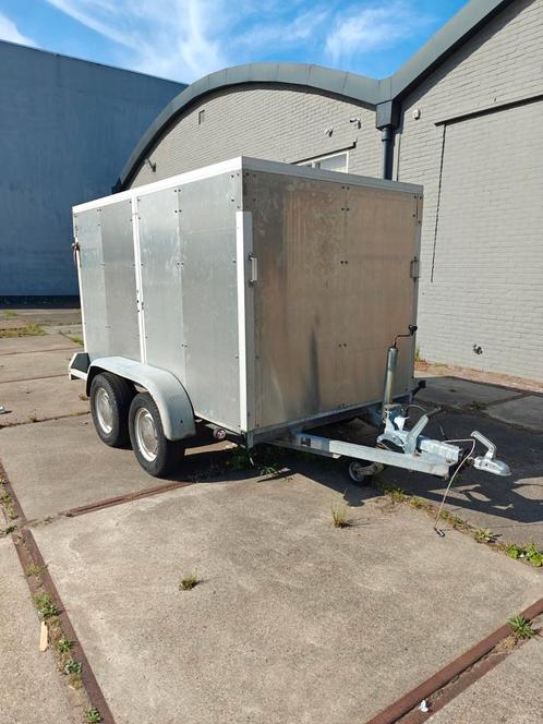 Hapert aanhangwagen 2,60x1,60x 1,50m  met oprijklep., Auto diversen, Aanhangers en Bagagewagens, Gebruikt, Ophalen
