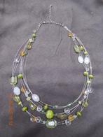 Halsketting / dames ketting Bead green, Overige materialen, Verstelbaar, Nieuw, Ophalen of Verzenden