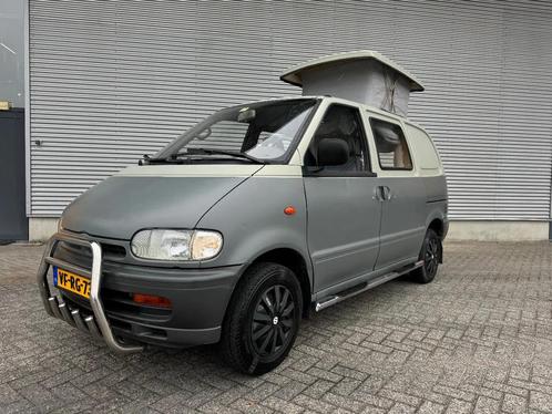 Nissan VANETTE E 2.3D Camper, Airco, Hefdak, Nieuwe APK, Caravans en Kamperen, Campers, Bedrijf, Buscamper of Camperbus, Overige merken