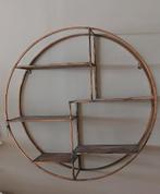 Open ronde wandkast Metaal doorsnee 90cm diep 25cm, Ophalen, Nieuw