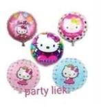 hello kitty ballonnen set nr Hk383, Ophalen of Verzenden, Nieuw, Versiering, Verjaardag