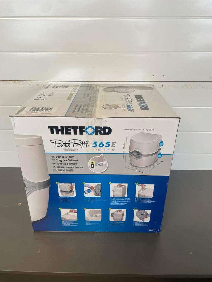 Thetford Porta Potti 565E - Nieuw in doos, Caravans en Kamperen, Camper-accessoires, Nieuw, Ophalen of Verzenden