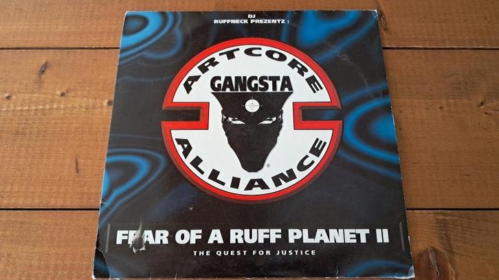 lp album DJ Ruffneck ‎- Fear Of A Ruff Planet II, Cd's en Dvd's, Vinyl | Dance en House, Gebruikt, Overige genres, 12 inch, Ophalen of Verzenden