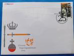 FDC Zilveren Regeringsjubileum met Penning 2005, Postzegels en Munten, Penningen en Medailles, Verzenden, Overige materialen, Nederland