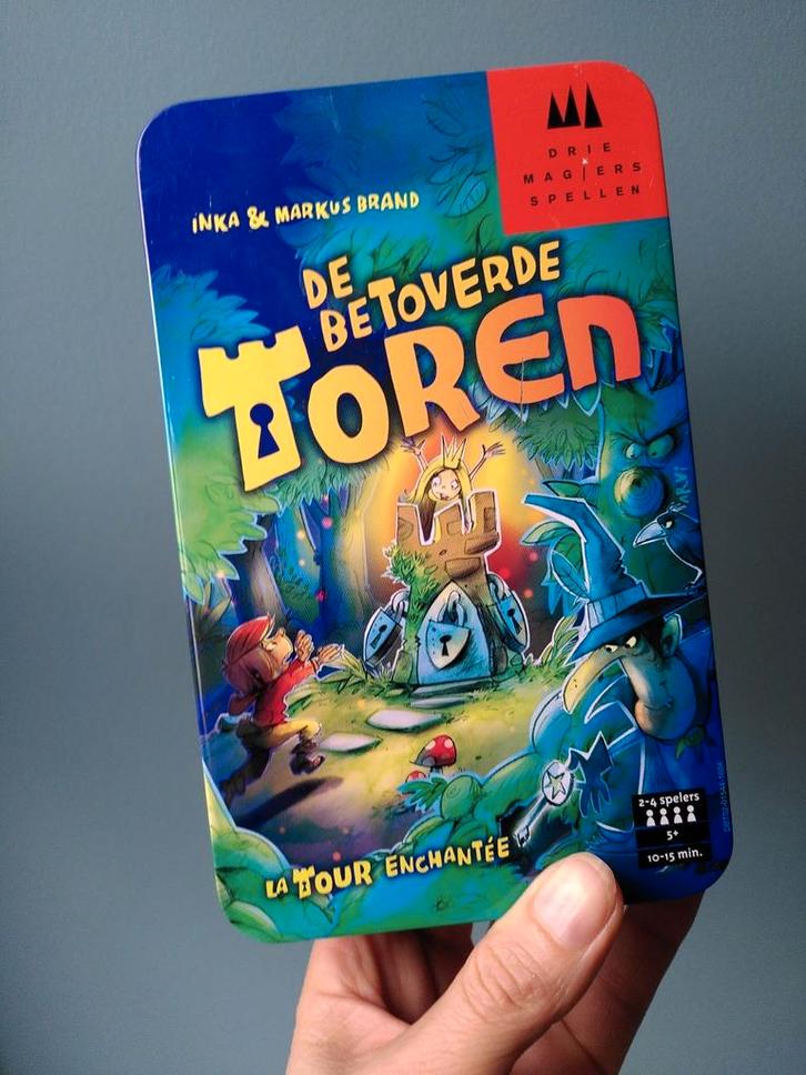 D betoverde toren spel - vanaf 5 jaar, Hobby en Vrije tijd, Gezelschapsspellen | Bordspellen, Gebruikt, Een of twee spelers, Drie of vier spelers