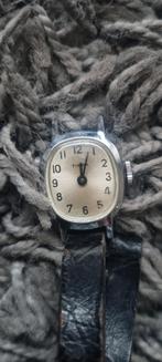 Timex Strong running ladies' vintage 1966 manual wind chrome, Ophalen of Verzenden, Overige materialen