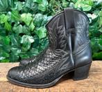 bijna Nieuwe prachtige python laarzen van Sendra maat 40, Sendra, Zwart, Lage of Enkellaarzen, Ophalen of Verzenden