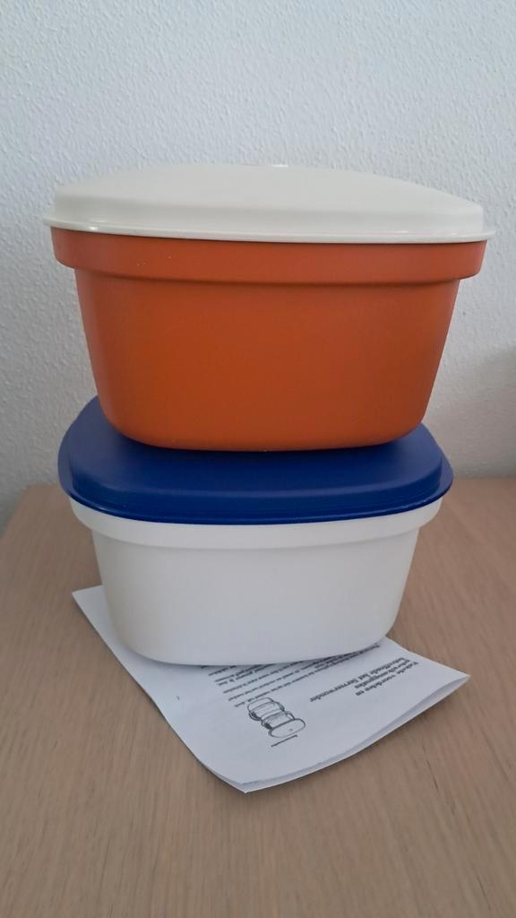 TUPPERWARE SERVEERWONDER MET GEBRUIKSAANWIJZING, Huis en Inrichting, Keuken | Tupperware, Zo goed als nieuw, Schaal, Wit, Ophalen of Verzenden