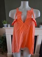 BCBGMAXAZRIA mooie koraal zijde 36 top S Gratis Verzenden, Verzenden, Oranje, Bcbgmaxazria, Zo goed als nieuw