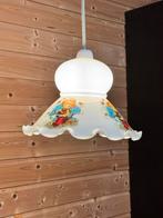 Prachtige vintage kinderlamp, Ophalen, Gebruikt, Vintage, Glas