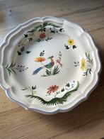 Verkocht!!!!Bord van Gien, oiseaux de paradis, Ophalen, Zo goed als nieuw, Overige stijlen, Bord(en)