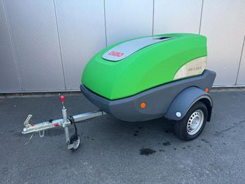 Dibo JMB-S 250/15 DEMO warmwater hogedrukreiniger in trailer beschikbaar voor biedingen