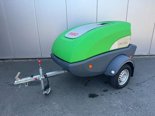 Dibo JMB-S 250/15 DEMO warmwater hogedrukreiniger in trailer, Tuin en Terras, Hogedrukreinigers, Zo goed als nieuw, Elektrisch