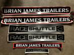 Sticker set Brian James Race shuttle 3, Ophalen of Verzenden